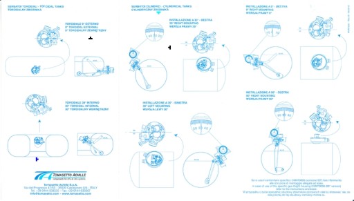 Мультиклапан TOMASETTO 200-204/0. ЭКСТРА фи8