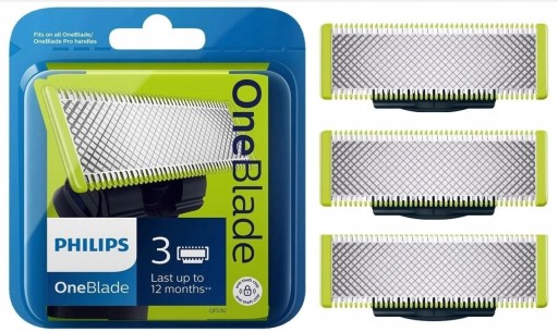 3 ЛЕЗВИЯ ДЛЯ РАБОТЫ PHILIPS ONE BLADE QP230/50s