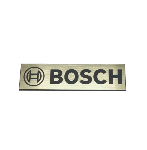 Наклейка BOSCH Emblem золото 74х20мм