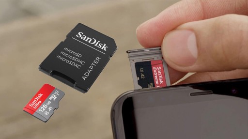 КАРТА ПАМЯТИ SanDisk ULTRA MICROSD SDXC A1 128 ГБ 140 МБ/С + АДАПТЕР