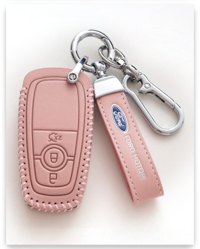 НОВЫЙ КОЖАНЫЙ БРЕЛОК ДЛЯ КЛЮЧА FORD БРЕЛОК ДЛЯ КЛЮЧА ПОВОРОК КУЛОН ДЛЯ КЛЮЧА