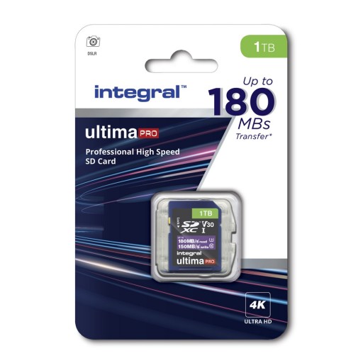 INTEGRAL Professional High Speed ​​​​SDXC V30 UHS-I U3 1 ТБ
