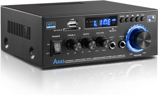 ЦИФРОВОЙ УСИЛИТЕЛЬ ОБЪЕМНОГО звучания HIFI BLUETOOTH 5.0 СТЕРЕО ВЫХОД 2.0