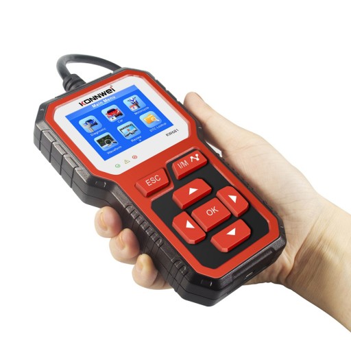 Tester diagnostyczny aku skaner OBD2 Konnwei KW681