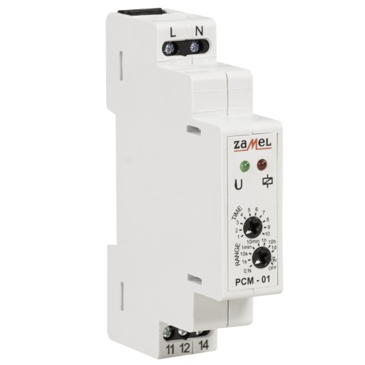 ZAMEL PRZEKAŹNIK OPÓŹNIONY 1Z 16A 230V EXTA PCM-01