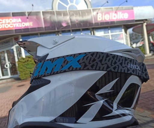 Gogle IMX MUD matt black / blue