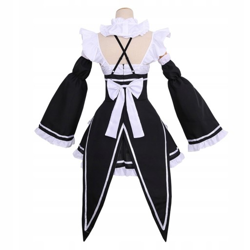 Аниме RE Zero Rem Maid Косплей Костюм Наряд