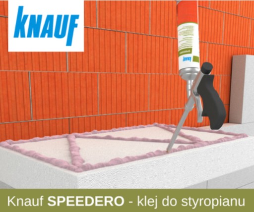 Пенополиуретановый клей для пенополистирола XPS OSB КНАУФ 750 мл SPEEDERO