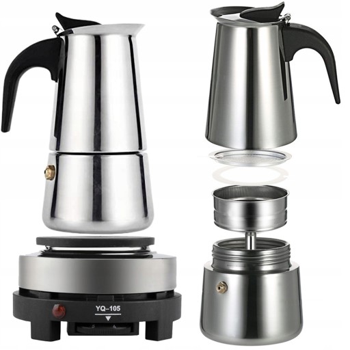 Классическая кофеварка Bialetti New Venus 4tz 170 мл 4 т