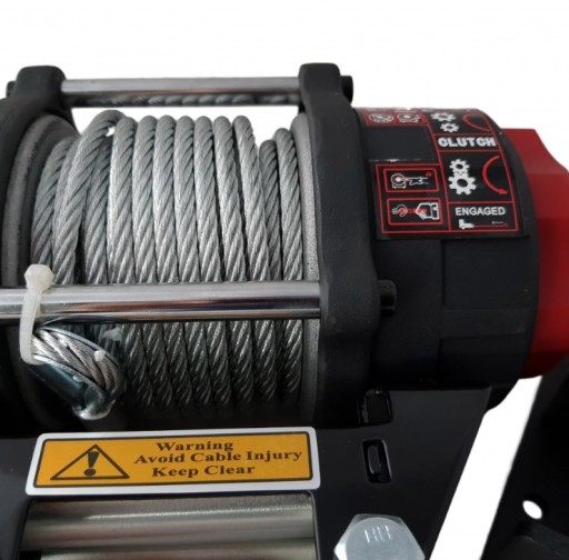 Лебедка KGR 4000 LBS 1,8T STEEL QUAD ATV PLUG