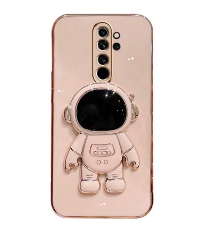 Чехол космонавта для Xiaomi Redmi Note 8 Pro +9H