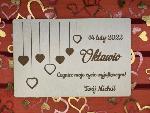 KARTKA WALENTYNKOWA WALENTYNKI GRAWER GRATIS NIEJ