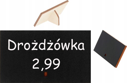 CENÓWKA SKLEPOWA TABLICZKA KREDOWA Etykieta 90 mm