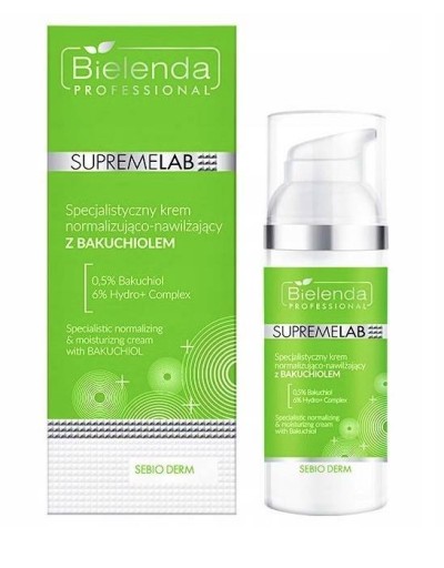 BIELENDA SUPREMELAB SEBIO DERM SET КРЕМ + НОРМАЛИЗИРУЮЩИЙ ТОНИК