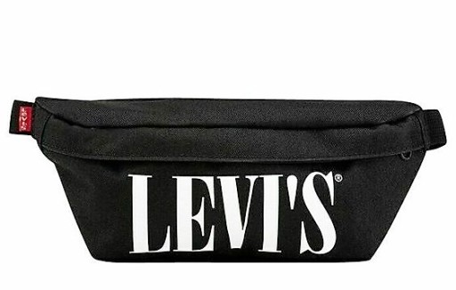 LEVIS BAG, поясная сумка LEVI's, черный