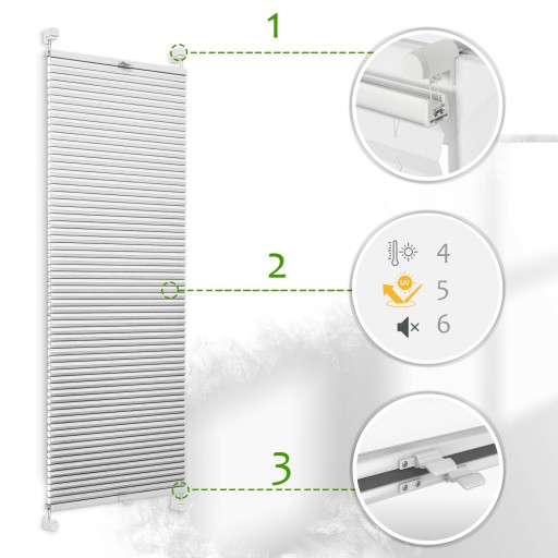 Szara Plisa bezinwazyjna termoizolacyjna 45x230
