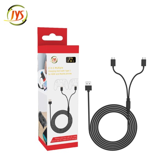Kabel Ładowarka USB do 2x Pad do Nintendo Switch