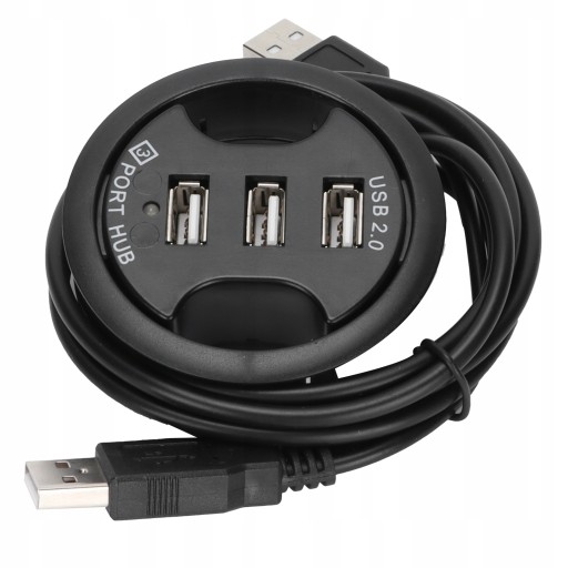 JK38h USB2.0 HUB AllInOne 3 порта Настольный круглый