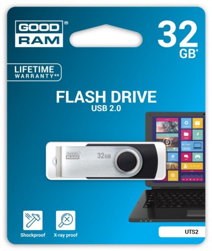 Память GOODRAM Twister 32 ГБ USB 2.0 Черный