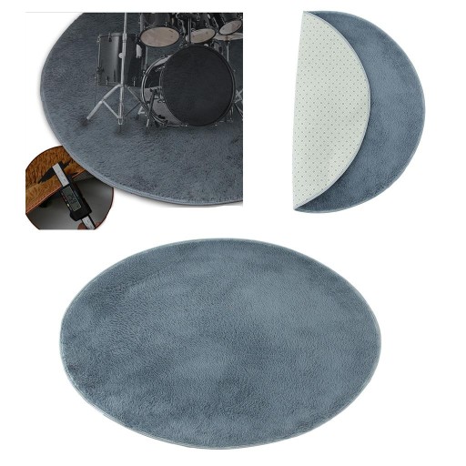 Круглая барабанная установка Mattenauflage Carpet, диаметр. 120/160 см на 1,6 м серый