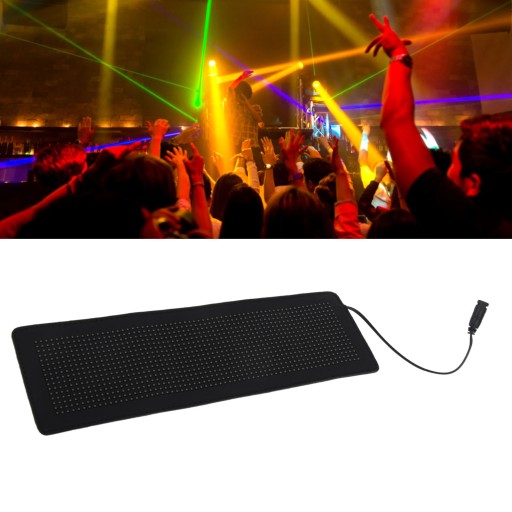 flexible led matrix panel bluetooth app control programmable bendable ultra