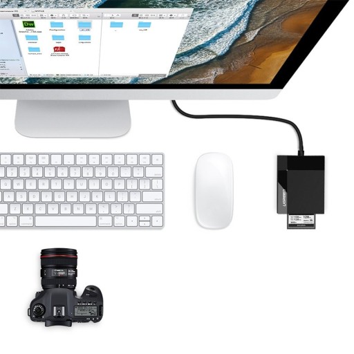 Czytnik Kart Pamięci USB 3.0 micro SD CF MS Ugreen