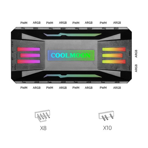ШИМ-контроллер ARGB RGB, вентилятор
