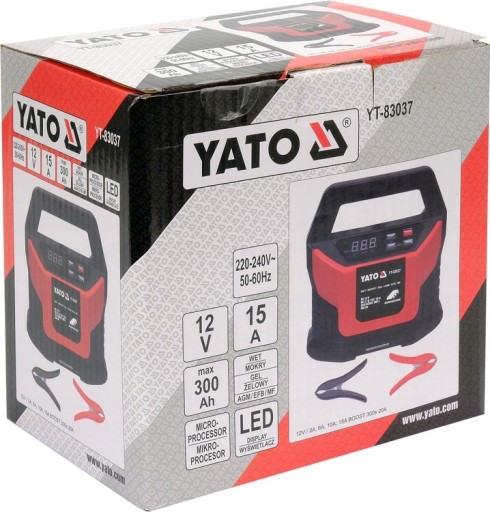 ЭЛЕКТРОННЫЙ КОНТРОЛЛЕР 12V 2-20A 300Ah BOOSTER 20A YATO