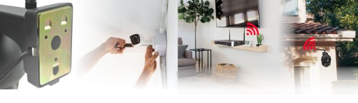 Черная уличная вращающаяся Wi-Fi камера 4K 8 Мп SMART 8x ZOOM