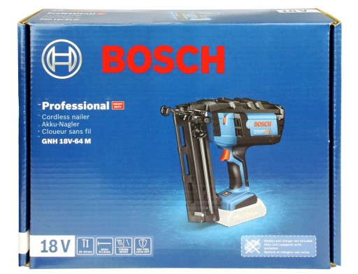 ГНХ 18В-64 М Гвоздезабиватель BOSCH 1х4,0 Ач