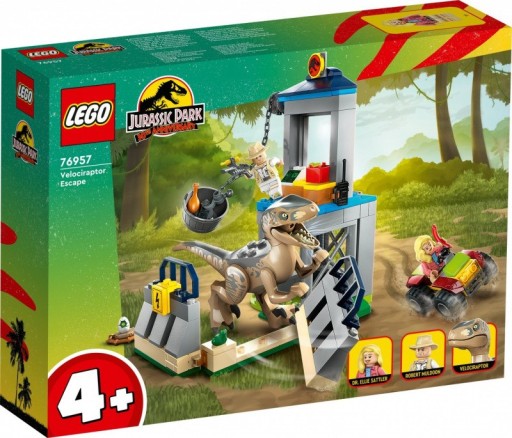 LEGO JURASSIC WORLD 76957 Побег велоцираптора