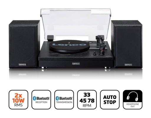 Lenco LS-101 GRAMOFON Z GŁOŚNIKAMI Bluetooth 5.0