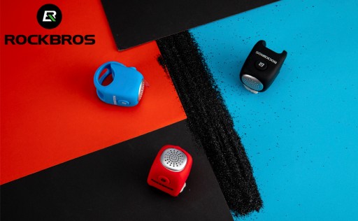 Черный велосипедный звонок ROCKBROS, электрический водонепроницаемый велосипедный сигнал