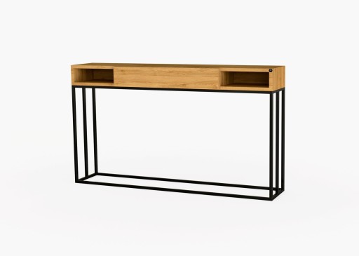 KONSOLA 170 cm DREWNO LITE DĄB OLCHA SKD-286