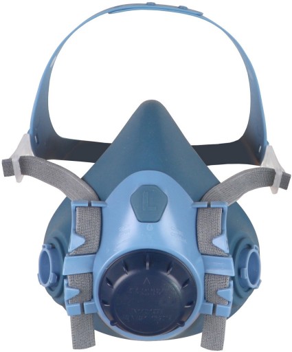 Покрасочная полумаска SINGER DMS00 пылезащитная маска SOFT SILICONE M