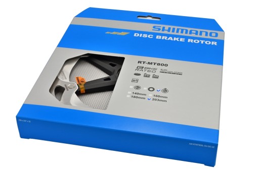 Магазин тормозных дисков Shimano RT-MT800 203 мм CL