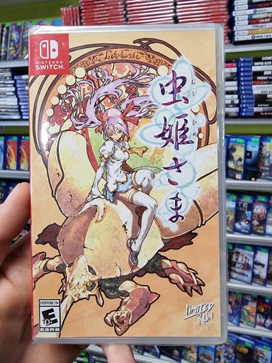 КАРТРИДЖ MUSHIHIMESAMA SWITCH LIMITED RUN, НОВЫЙ В ФОЛЬГЕ