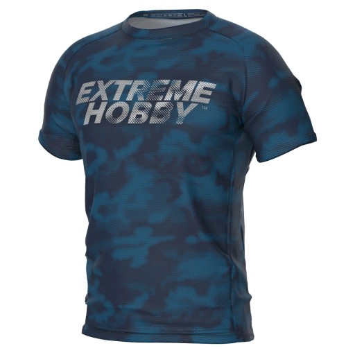 Мужская футболка для тренировок в тренажерном зале техническая EXTREME HOBBY DOTTED 2XL