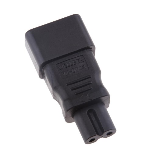Переходник штепсельной вилки IEC 320 C14 на C7