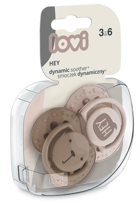 Соска LOVI DYNAMIC ОРТОДОНТИЧЕСКАЯ 2 шт. HEY GIRL 3-6 м 22/886