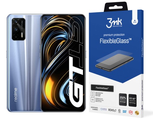 Гибридное стекло 3MK FlexibleGlass для Realme GT 5G