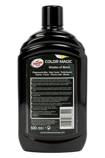 13297P50.TURTLE WAX JETBLACK КРАСОЧНЫЙ ВОСК ЧЕРНЫЙ 500МЛ