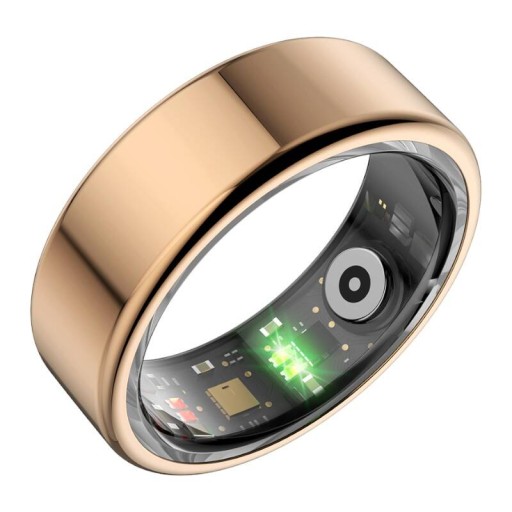 SMARTRING COLMI R02 20.3MM SMART RING ROZ. 11 IP68 MONITOR SNU ZŁOTY
