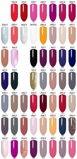 Гибридный набор 10x la'kier varnish UV Lamp 120 Вт