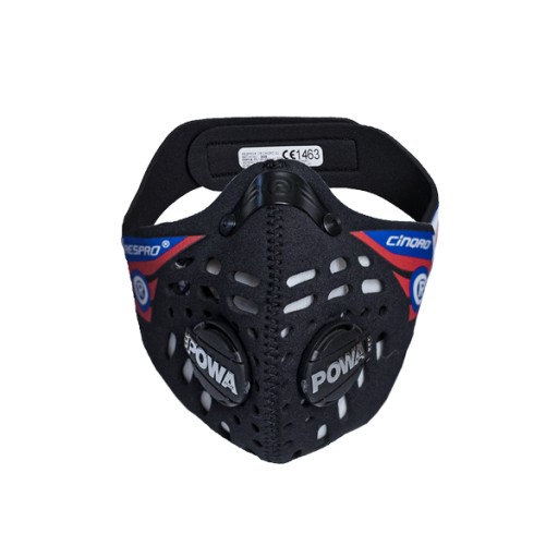 Маска против смога Respro Sincro CE (цвет: черный)