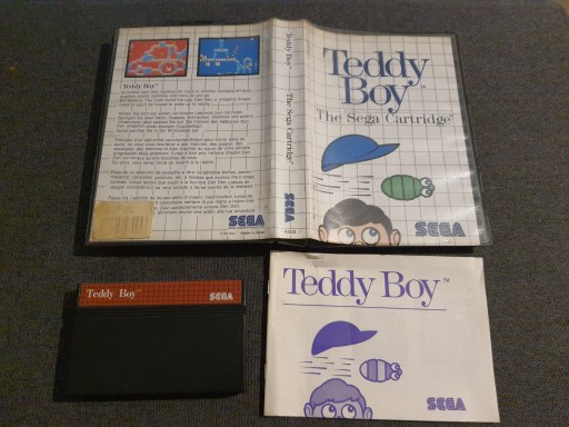 Sega Master System Teddy Boy в сборе
