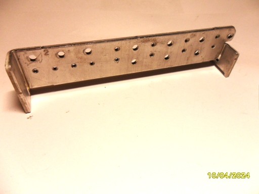 Radiator aluminiowy 165 mm x 60 mm , wys.125 mm, gr. blachy 3 mm