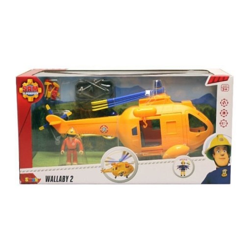 Вертолет Fireman Sam Wallaby II с фигуркой Симбы 9251002