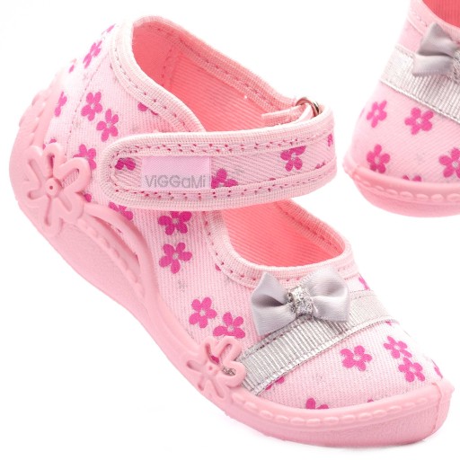 VIGGAMI KAPCIE BUTY DZIEWCZĘCE ALICJA KWIATKI 25