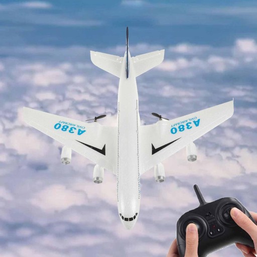 EVA 4CH zdalnie sterowany model samolotu szybowiec Z54 Airbus A380 samolot